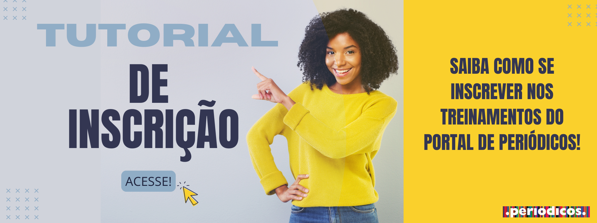 Tutorial de inscrição treinamentos do Portal